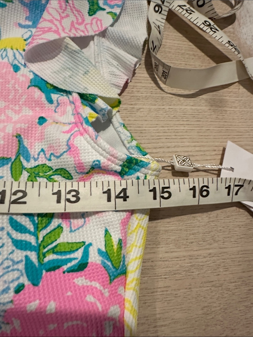 Lilly Pulitzer NWT JOSSETTE TANKINI Top in Lilly Garden Print - Picture 7 of 8